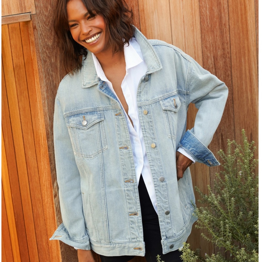 Outerknown Light Blue Jean Jacket